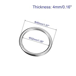 Unifizz 304 Stainless Steel Welded O Ring