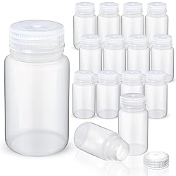 Zhehao 30 Pcs 4 oz Sample Bottle with Cap Wide