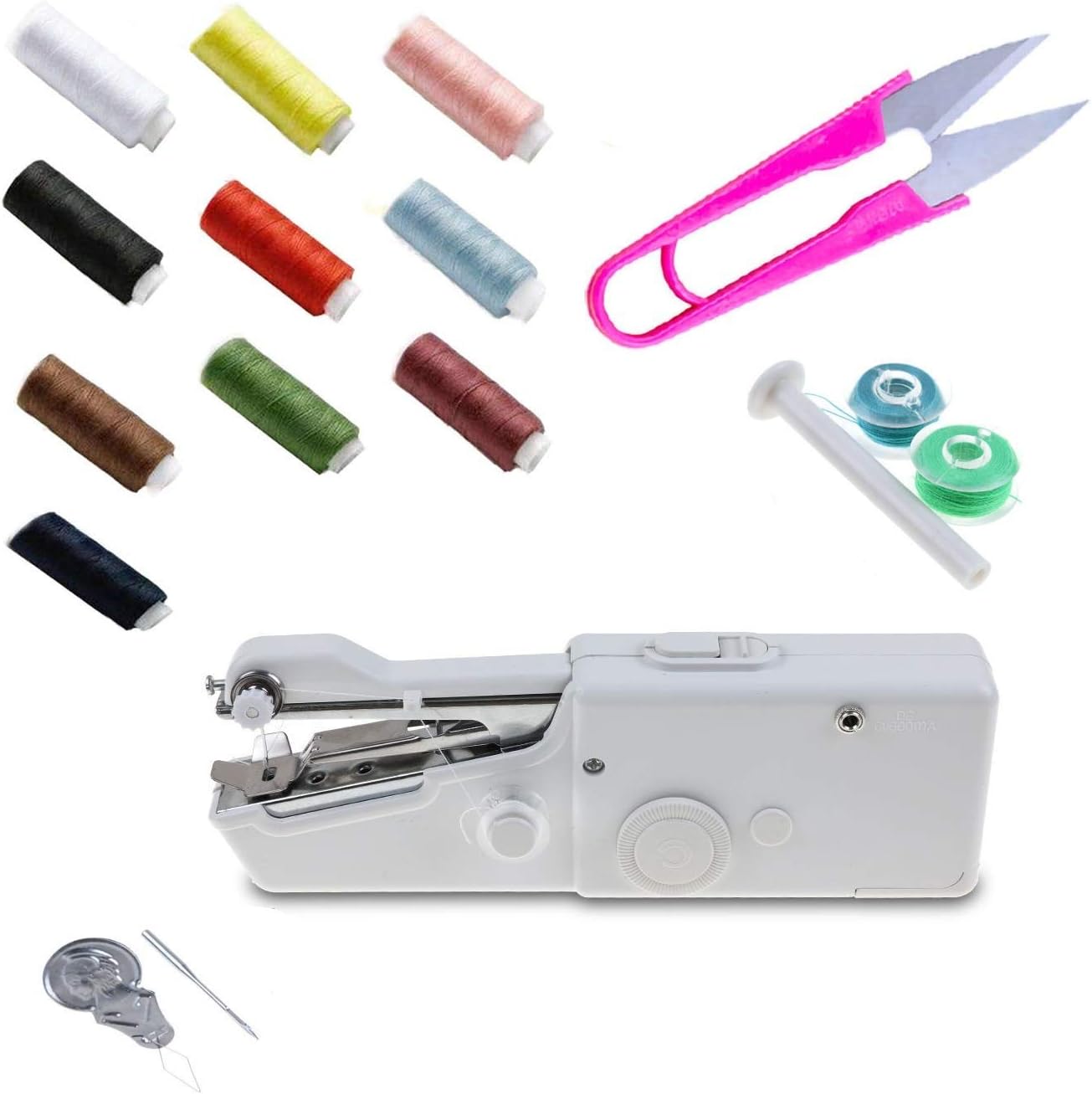 Portable Sewing Machine Mini Portable Smart Electric Tailor Stitch Hand-held Sewing Machine Home Travel