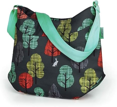 colourful pushchairs