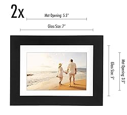 Americanflat 5x7 Picture Frame with
