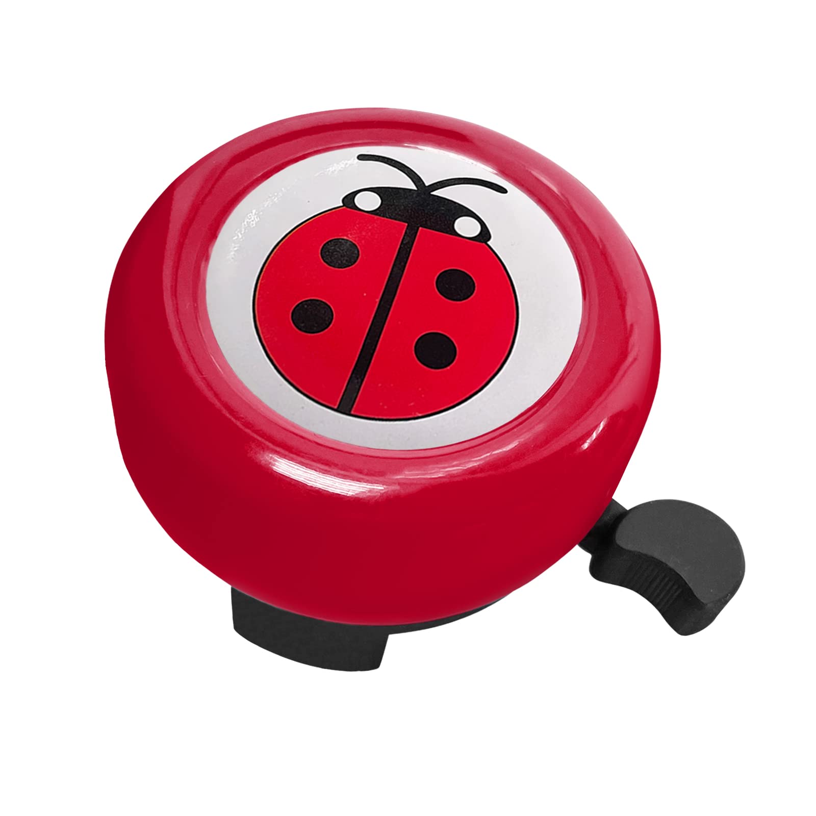 Bike Bell Kids, Bicycle Bell with Loud Crisp Clear Sound Bike Bells for Children Bike Accessories for Boys Girls Cycle Bell (Red)