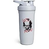 Smartshake Reforce Stainless Steel Protein Shaker Bottle - Non Insulated Unisex Gym Bottle | Metal Shaker Bottles - 900 ml | 30 oz - Leakproof Screw-On Lid - DEHP & BPA Free (Pennywise)