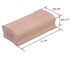Tzong Guitar Bass Fingerboard Radius Sanding Block