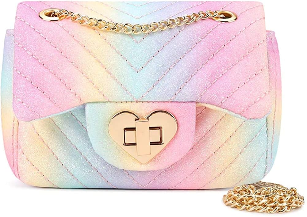 Mibasies Toddler Purse for Little Girls Crossbody Bags Kids Age 38