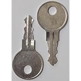 Pair of 2 Replacement Keys Cut to Key Code H700D for all Tool Box locks (Cut by Key Copy Express)(These keys will work only with codes with an H letter before the numbers &amp; D letter after the numbers)