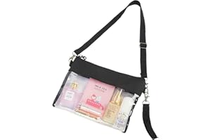 CLEARWORLD Clear Crossbody Purse Bag