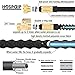 Hospaip 50ft Garden Hose - ALL NEW Expandable Water Hose with Double Latex Core, 3/4