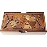 Wooden Triominos Game