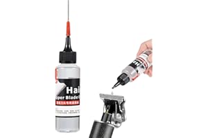 Hair Trimmer Oil, 60ML Hair Clipper Lubricant Oil, Barber Oils for Clippers, Rust Prevention Hairs Beard Trimmer Shaver Oils 