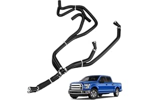 D-LUMINA 626-802 Engine Heater Hose Inlet & Outlet Assembly Compatible With Ford Models F-150 2015 2016 2017 5.0L, Replaces KH874 FL3Z-18472-K 160553 FL3Z-18472-G