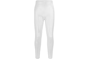 NewL Kids Girls Dance Pants Gymnastic Shiny Metallic Dance Leggings Skinny for Performances Costume