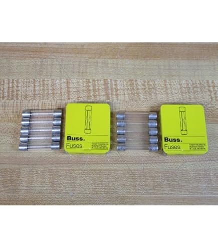 Bussmann AGC-1/4-R Fast Acting Glass Fuse - 1/4 Amp 250V Pack Of 5