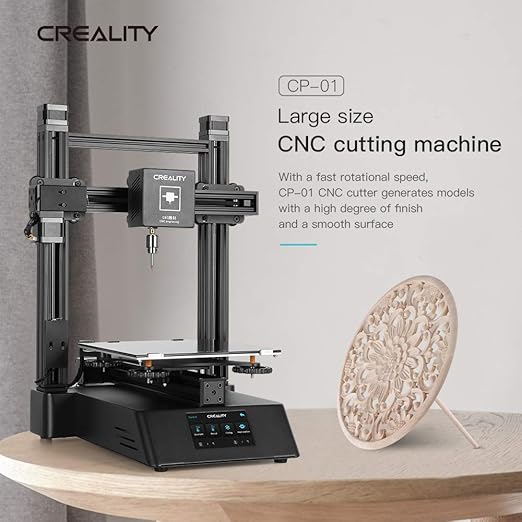 Amazon Com 3 In 1 Creality Cp 01 3d Printer With 3d Printing Laser Engraving Cnc Cutting 200x200x200mm 4 3 Inch Touch Screen For Hobbyists Designers And Home Users Home Improvement