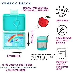 Yumbox Snack Box - 3 Compartment - Leakproof Bento
