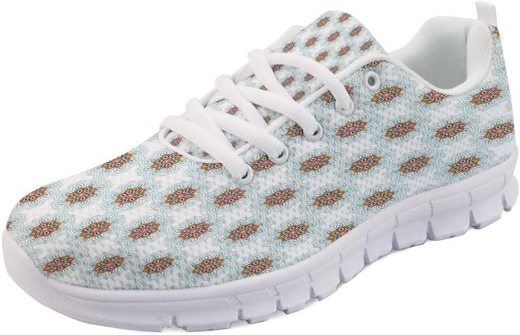 GULTMEE Zapatillas Ligeras para Correr, calamares Coloridos rodeados de