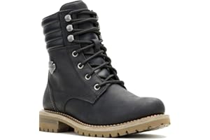 HARLEY-DAVIDSON womens Gynger Lace Motorcycle Boot