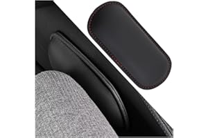 Mandark Car Knee Cushion Pad, Leather Memory Foam Vehicle Door Armrest Pillow for Leg Elbow, Comfort Auto Interior Center Con