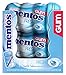 Mentos Pure Fresh Sugar-Free Chewing Gum with Xylitol, Sweet Mint, 50 Piece Bottle (Pack of 6)