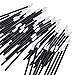eBoot Disposable Lip Brushes Lipstick Gloss Wands Applicator Tool, Black, 150 Pack