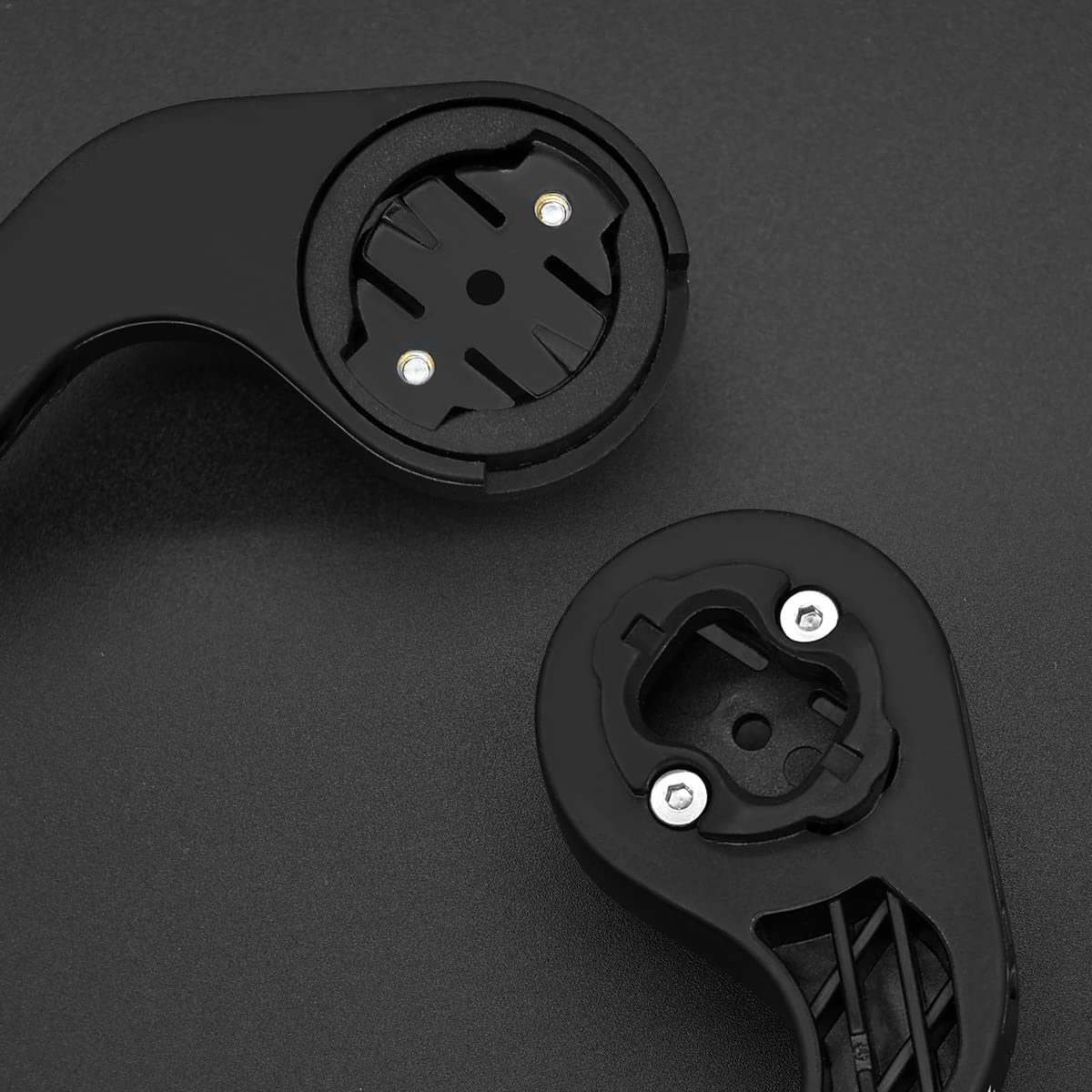 Thinvik Bike Computer Mount for Garmin Edge 1040 1030 840 830 540 530 130 Compatible with 25.4 31.8 35mm Handlebars Comes with Quick Release Gopro Mount Adapter and Light Holder