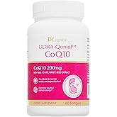 DRAUSTIN Coenzyme Q10 Preparation for Pregnancy Reduction 200mg Mitochondrial PQQ Folic Acid Imported from The United States, 60 Count