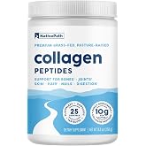 NativePath Collagen Peptides - Hydrolyzed Type 1 &amp; 3 Collagen Powder for Skin, Hair, Nails - 8.8 oz (25 Servings)
