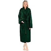 PAVILIA Premium Womens Plush Soft Robe Fluffy, Warm, Fleece Sherpa Shaggy Bathrobe