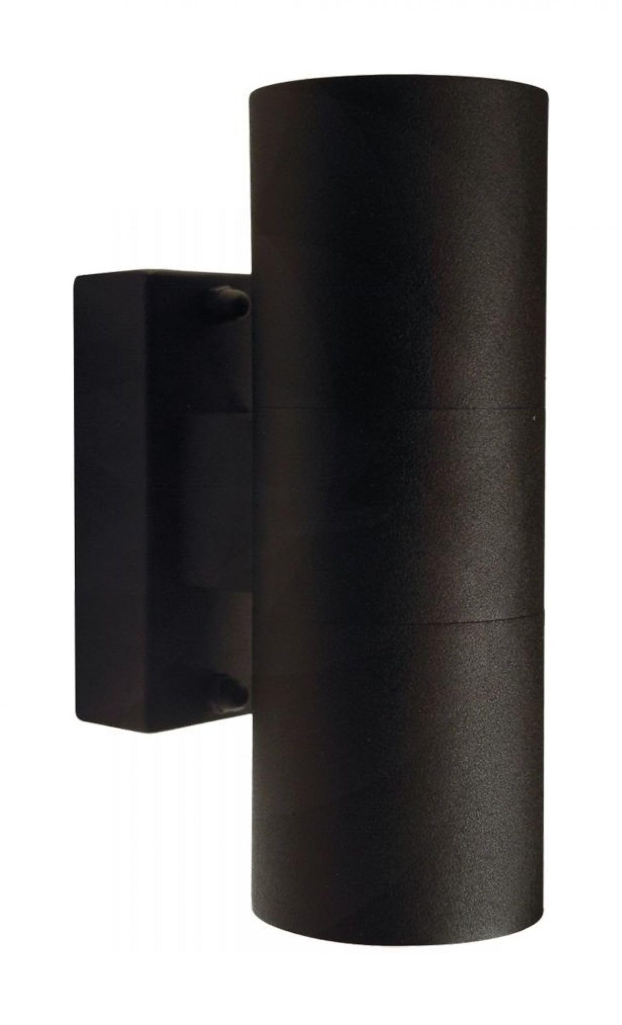 Nordlux Tin Outdoor Wall Light Black Metal GU10 Weatherproof - Garden, Patio, Entrance Mains Powered, IP54