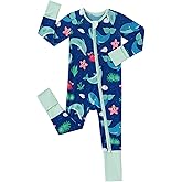 SUZEL Baby Viscose from Bamboo Pajamas - Infant Boys Girls Footless Zippy Pjs Sleep 'N Play Clothes - One Piece Romper