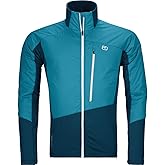 Ortovox Men’s Westalpen Swisswool Hybrid Jacket, Merino Wool Stretch Shell for Alpine Climbing, Skiing & Freeride
