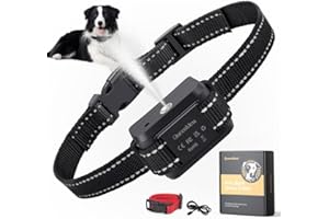 Bubbacare Citronella Dog Bark Collar, Citronella Bark Collar, Adjustable Spray Anti Barking Collars with 2 Straps, Rechargeable Dog Barking Training Device, Safe for Small Large Dogs Indoor Outdoor