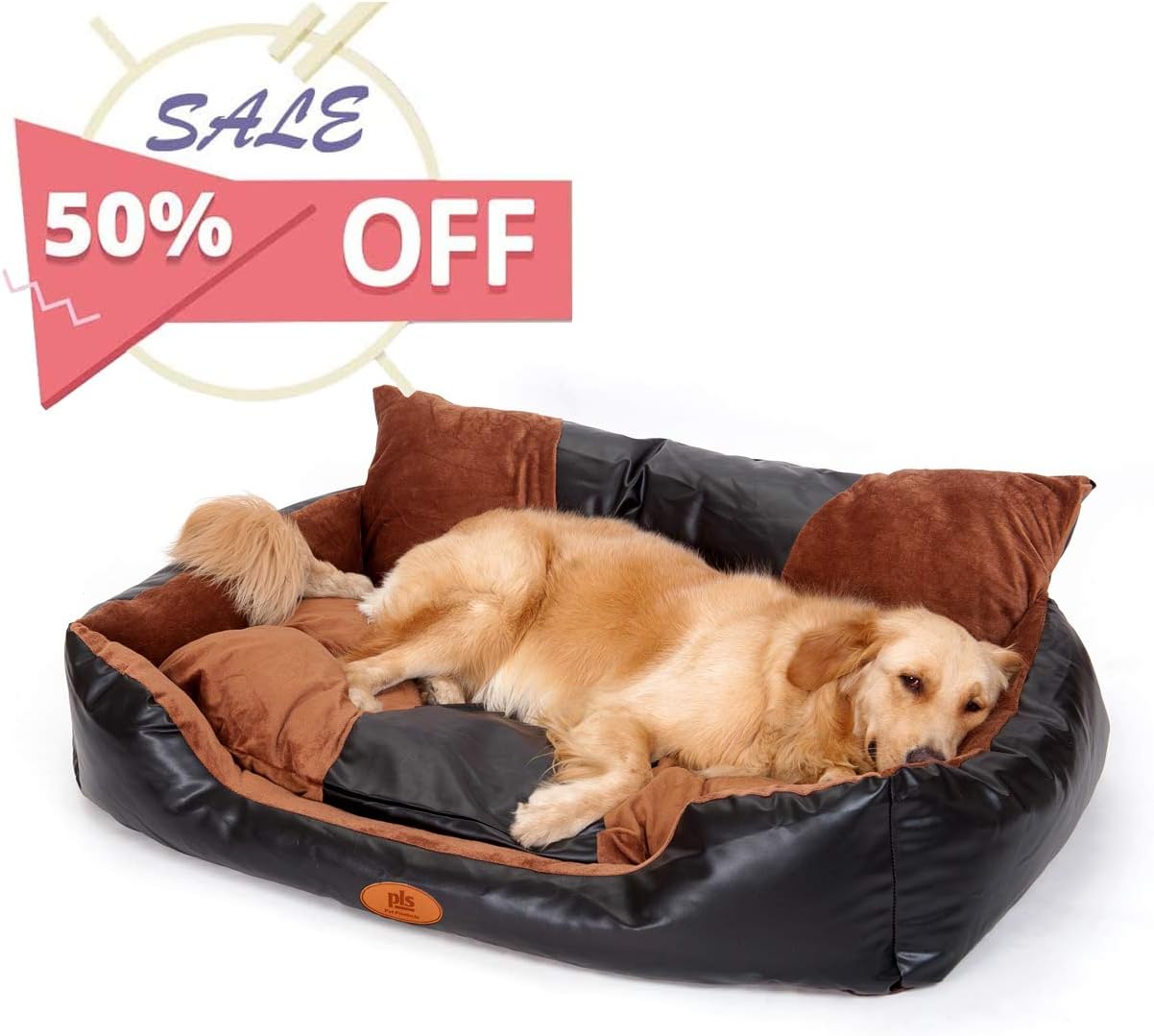 [Summer Overstock Sale] PLS Deluxe Lounger Faux Leather