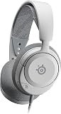 SteelSeries Arctis Nova 1P PS5 Headphones - Gaming Headset - 360° Space Sound - Memory Foam Ear Pads - Noise Cancelling Microphone - Also for PC, PS4, Switch, Xbox - White