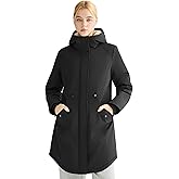 Orolay CHIIONE Winter Coat for Women Thicken Fleece Lined Parka Waterproof Long Warm Puffer Jacket Hooded with Pockets