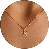 LLWOM Gold Necklace for Women-14k Gold Plated Infinity Necklace Star Of David Necklace Evil Eye Cross Pendants Heart Dainty Gold Necklace For Women