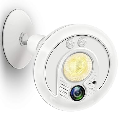 Outdoor WiFi Floodlight Security Camera with Motion Bahrain Ubuy