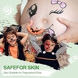 URAQT Face Paint Marker 12 Colors Body Crayons Kit Non-Toxic Kids view 6