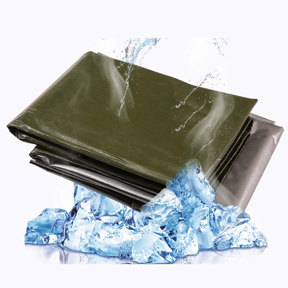 ターポリン 厚い防雨日焼け止めのターポリンの三輪車のトラック天幕foldable抗酸化 しるば 4x8m しるば 防水シート シルバー シルバー B07k4y9s8z さいず Lqqgxl サイズ 色 4x8m タープ ワンピなど最旬ア