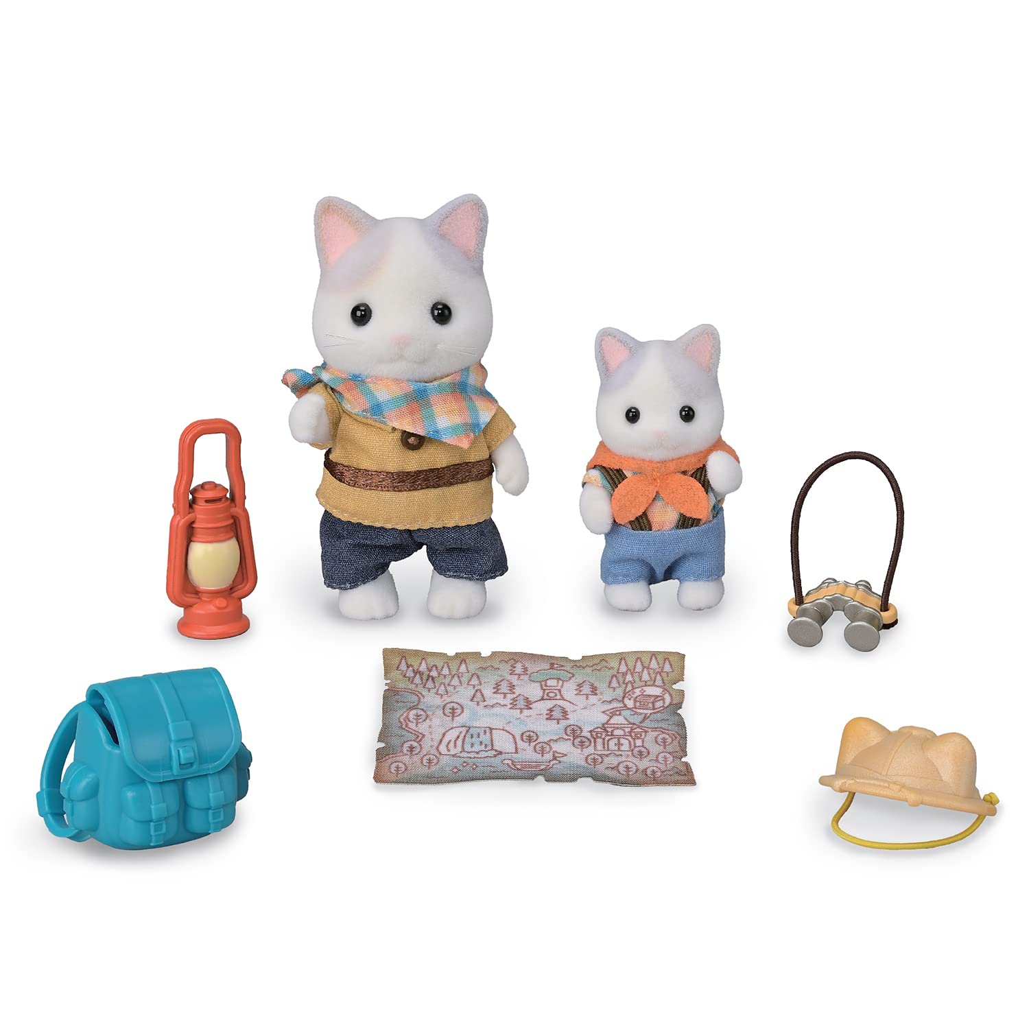 Photo 1 of Calico Critters Exciting Exploration Set - Latte Cat Brother & Baby