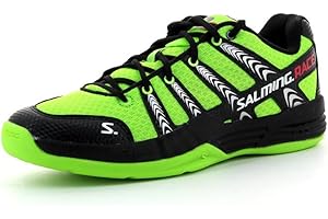 Salming Race R2 Men's Court Shoes - Fluorescent Green/Black