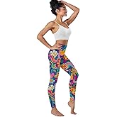 Yoga Leggings for Women with Pockets High Waist Yoga Pants Tummy Control Workout Running Compression Leggings Size XS-3XL