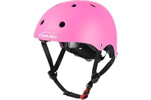 KAMUGO Kids Adjustable Helmet, Suitable for Toddler Kids Ages 2-14 Boys Girls, Multi-Sport Safety Cycling Skating Scooter Helmet