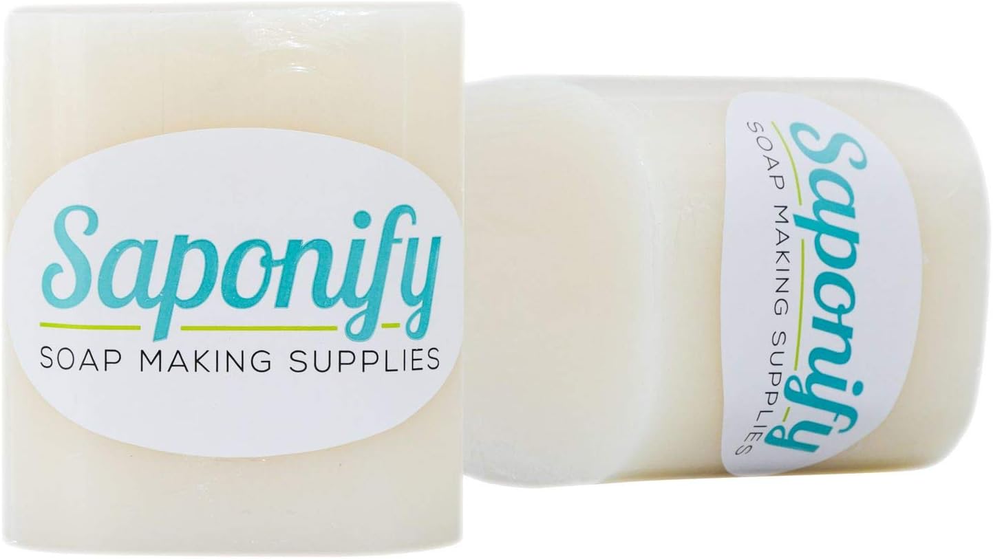 2LB Goat's Milk Melt and Pour Soap Base | Make Your Own Gentle Detergent-Free Glycerine Soaps with Professional Grade Base by Saponify: Arts, Crafts & Sewing