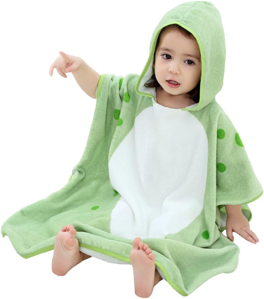 Ivyh Serviette De Bain Bebe 0 6 Ans Enfants Capuche Bebe Peignoirs Serviettes De Plage Poncho Garcons Filles Coton Bain Natation Couverture Wrap Salle De Bain Et Wc Linge De Bain