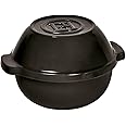Emile Henry Ceramic Bread/Potato Cooker | Charcoal