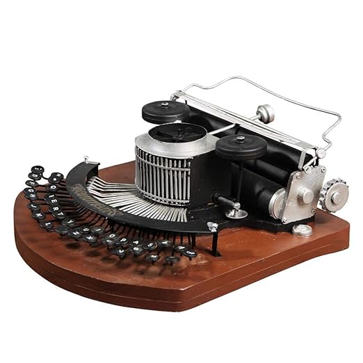 CL-* Handwerk - Retro Vintage Schreibmaschine Modell Handwerk Home Kreative multifunktionale Dekoration [Größe: 27.5cmx30cmx1