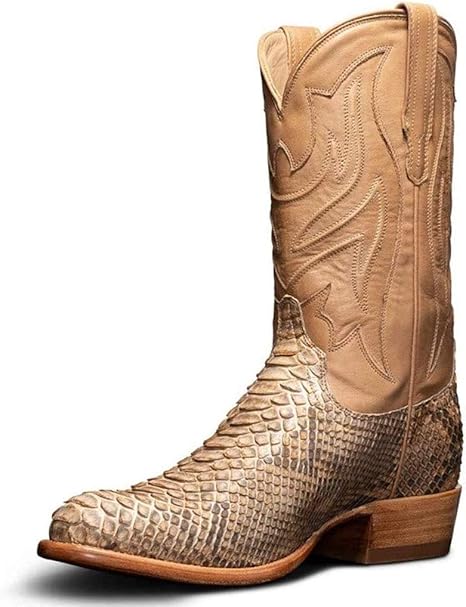 mens extra wide calf cowboy boots