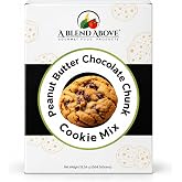 A Blend Above Peanut Butter Chocolate Chunk Cookie Mix, Homemade Baking Mix, Contains Wheat and Soy