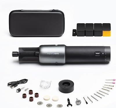 Utensile Multifunzione Rotativo Senza Fili, 5 Velocità 5000-25000 RPM